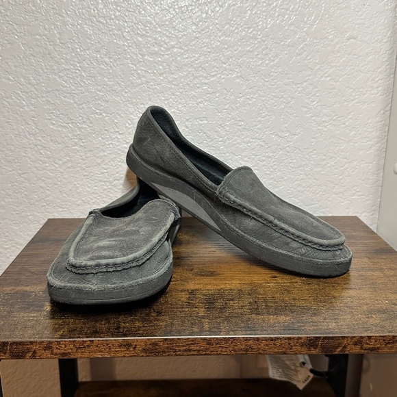 Black Suede Rainbow Loafers - Picture 1 of 6